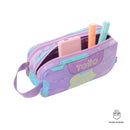 Cartuchera Escuadra Multiuso Niña Morado