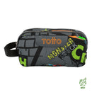 Cartuchera Escuadra Multiuso Niño Negro