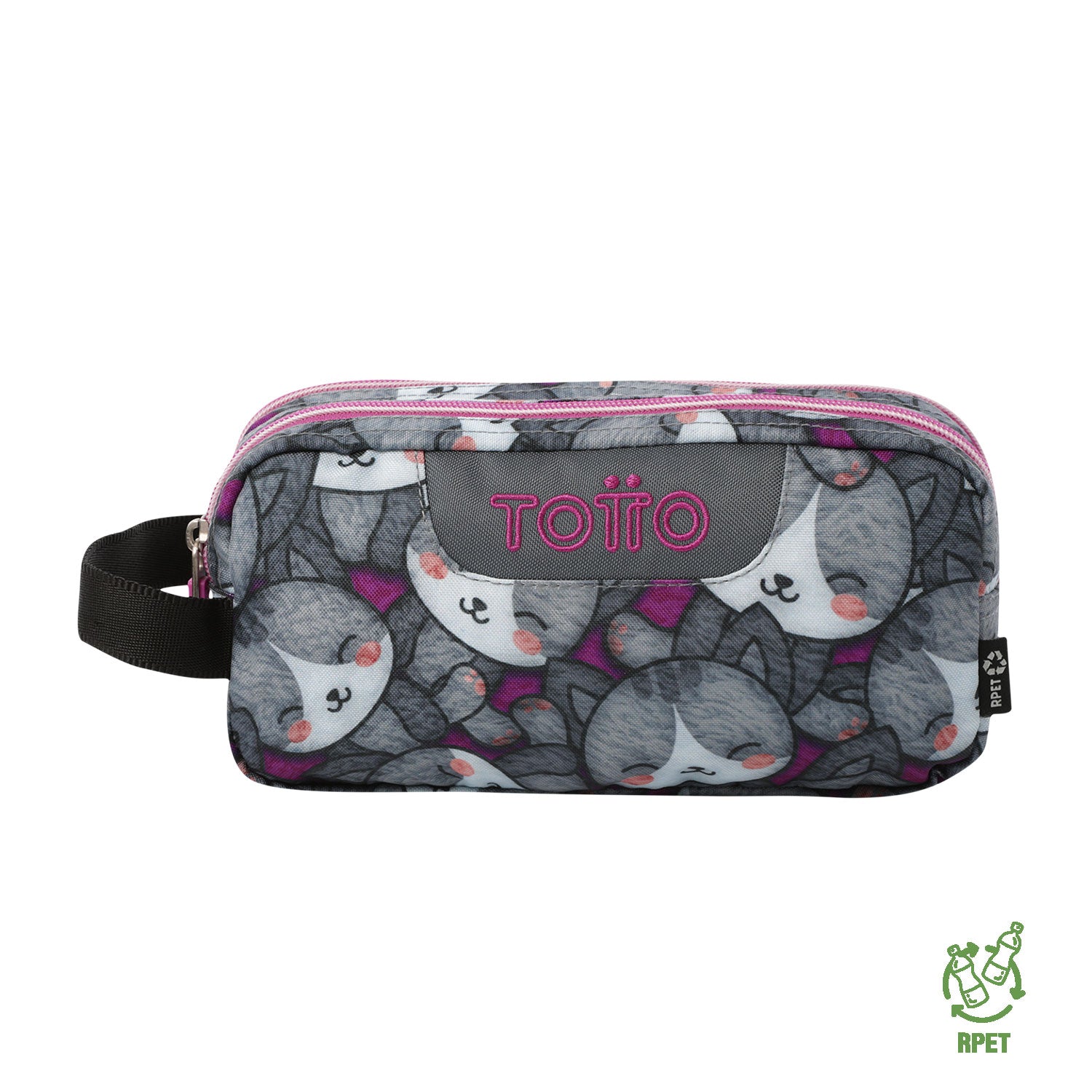 Cartuchera Multiuso Escuadra Gris