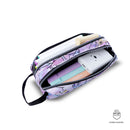 Cartuchera Multiuso Escuadra Glitter Grande Rosada Mujer