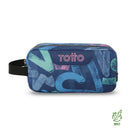 Cartuchera Multiuso Escuadra Grande Azul Mujer