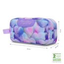 Cartuchera Multiuso Escuadra Grande Morada Mujer