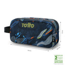 Cartuchera Multiuso Escuadra Grande Azul Hombre