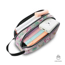 Cartuchera Multiuso Escuadra Grande Blanca Mujer