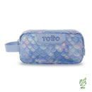 Cartuchera Multiuso Escuadra Grande Azul Mujer