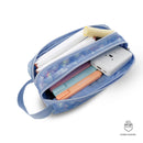 Cartuchera Multiuso Escuadra Grande Azul Mujer