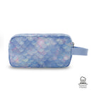 Cartuchera Multiuso Escuadra Grande Azul Mujer