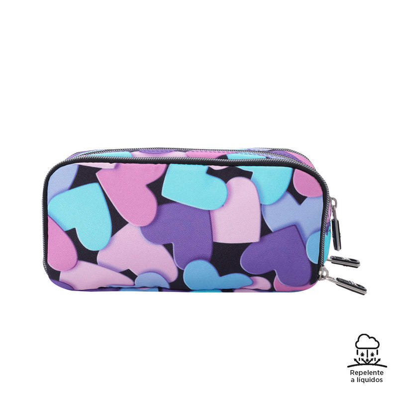 Cartuchera Cinta Azul Mujer