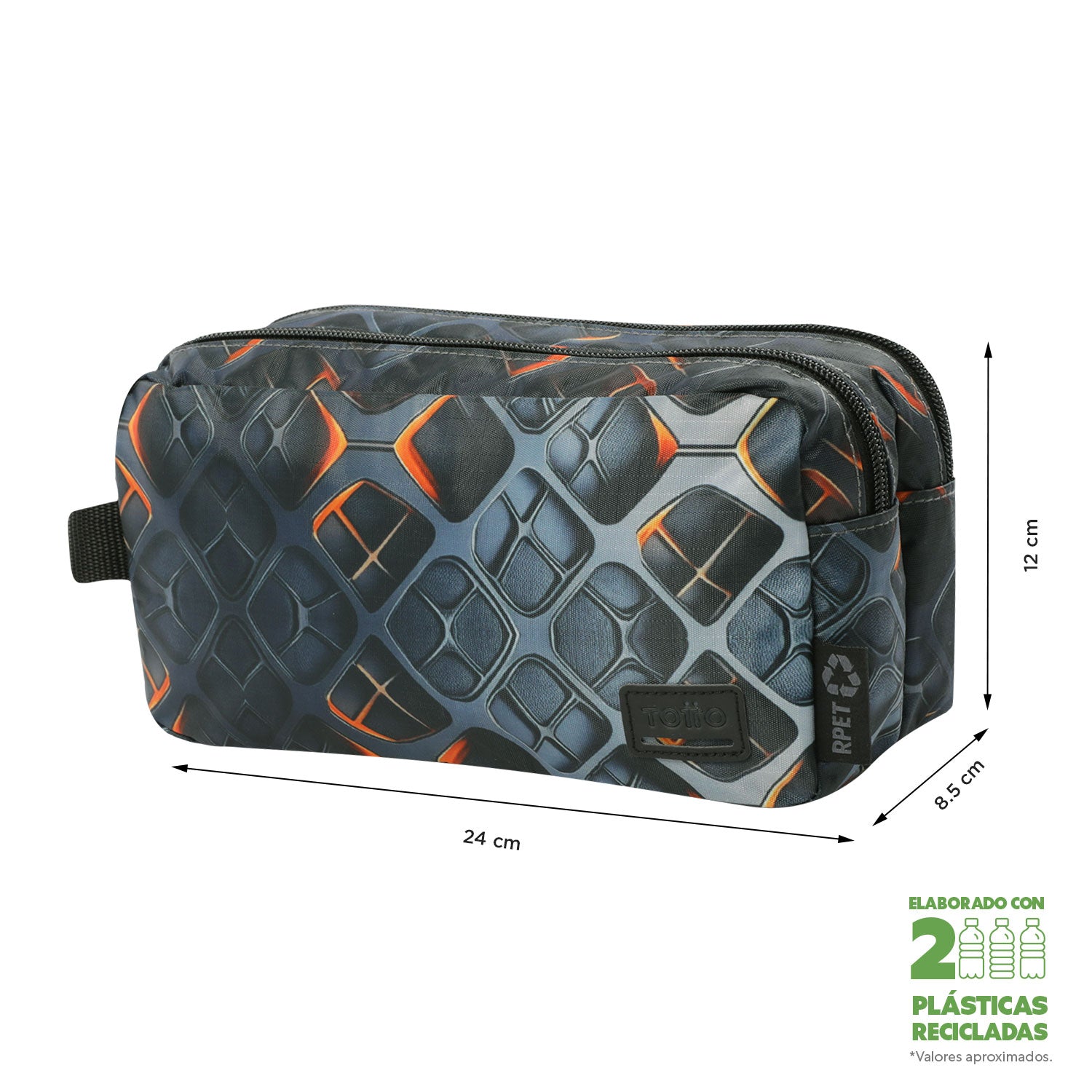 Cartuchera Multiuso Chizal Negra