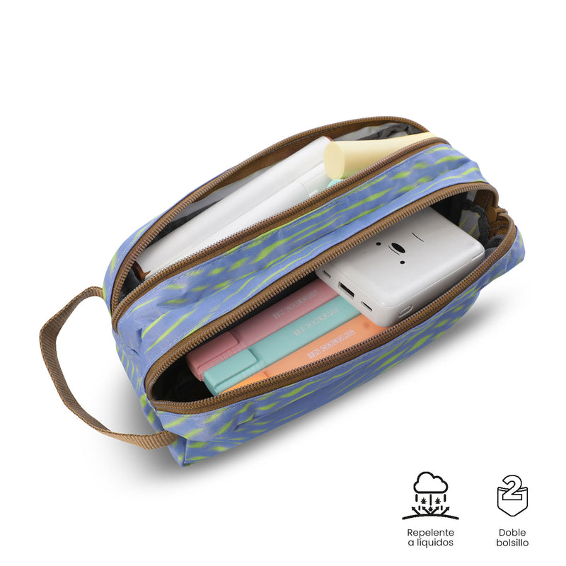 Cartuchera Multiuso Chizal Grande Amarilla