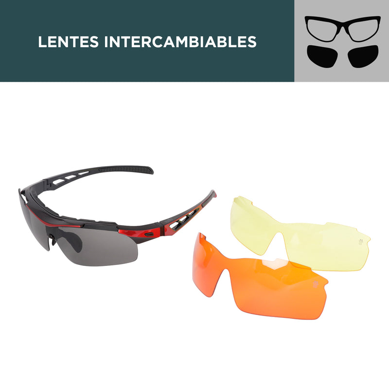 Lentes De Sol Intercambiables Cozum  Negras