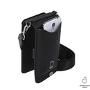 Billetera Porta Celular Genova Para Mujer - Color: Negro