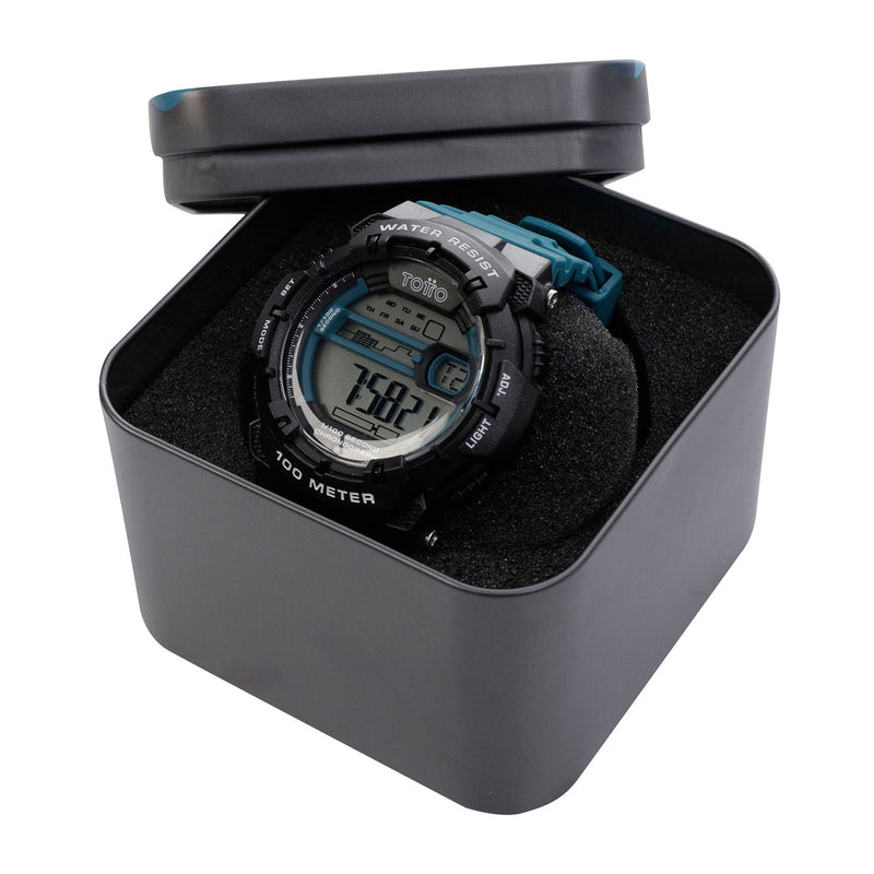 Reloj Digital 10 Atm Ckey - Color: Azul