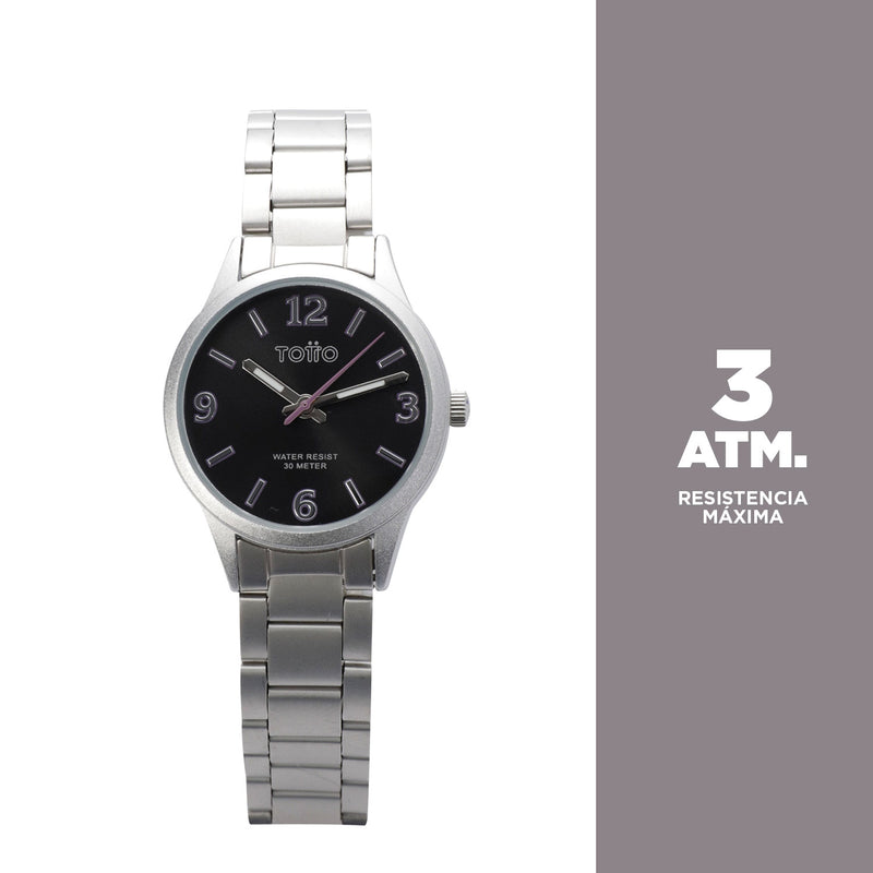 Reloj Analogo 3 Atm Nemertea - Color: Gris