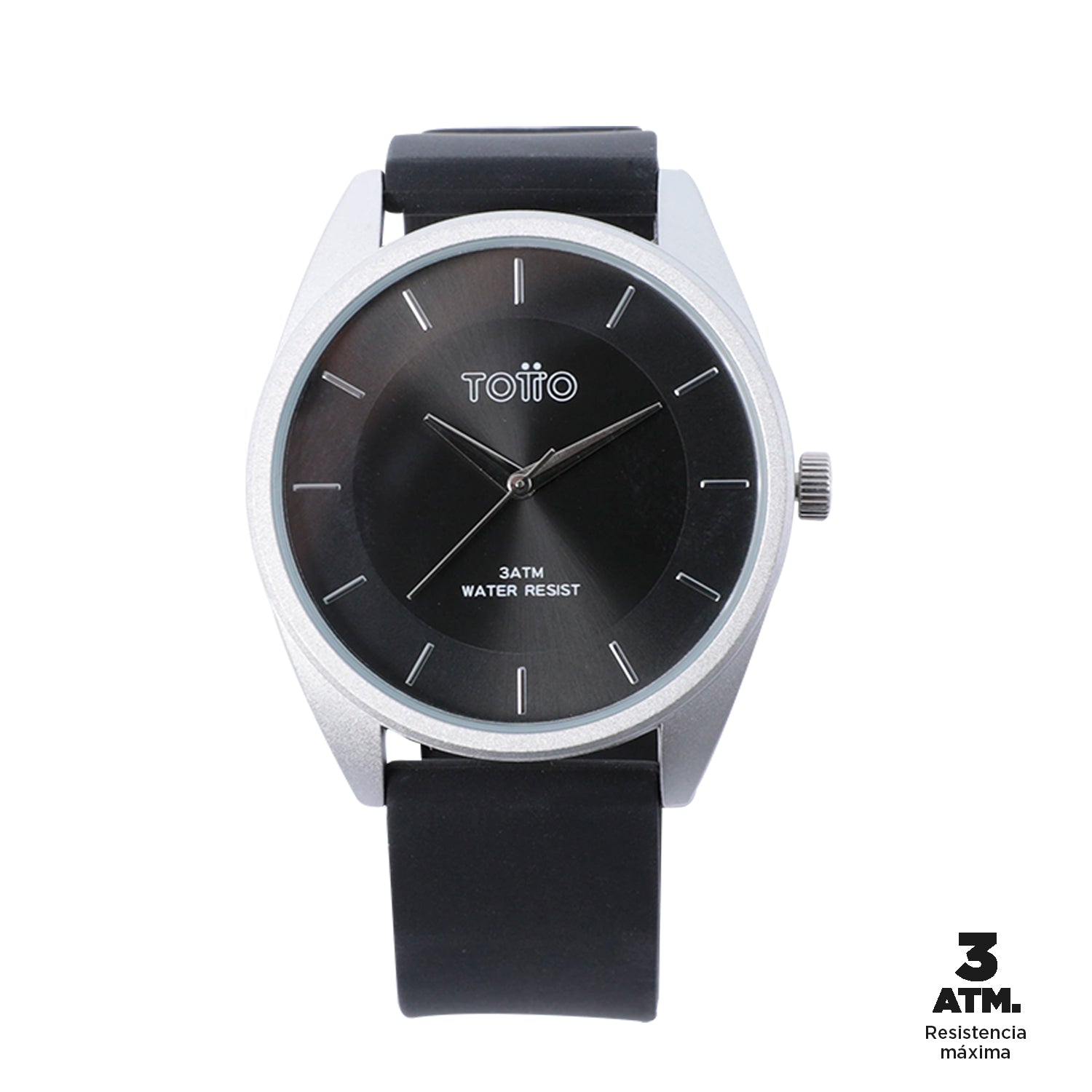 Reloj Analogo Boum color Negro