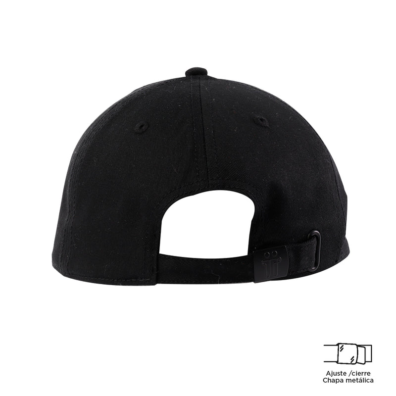 Gorra Beisbolera Romer - Color Negro