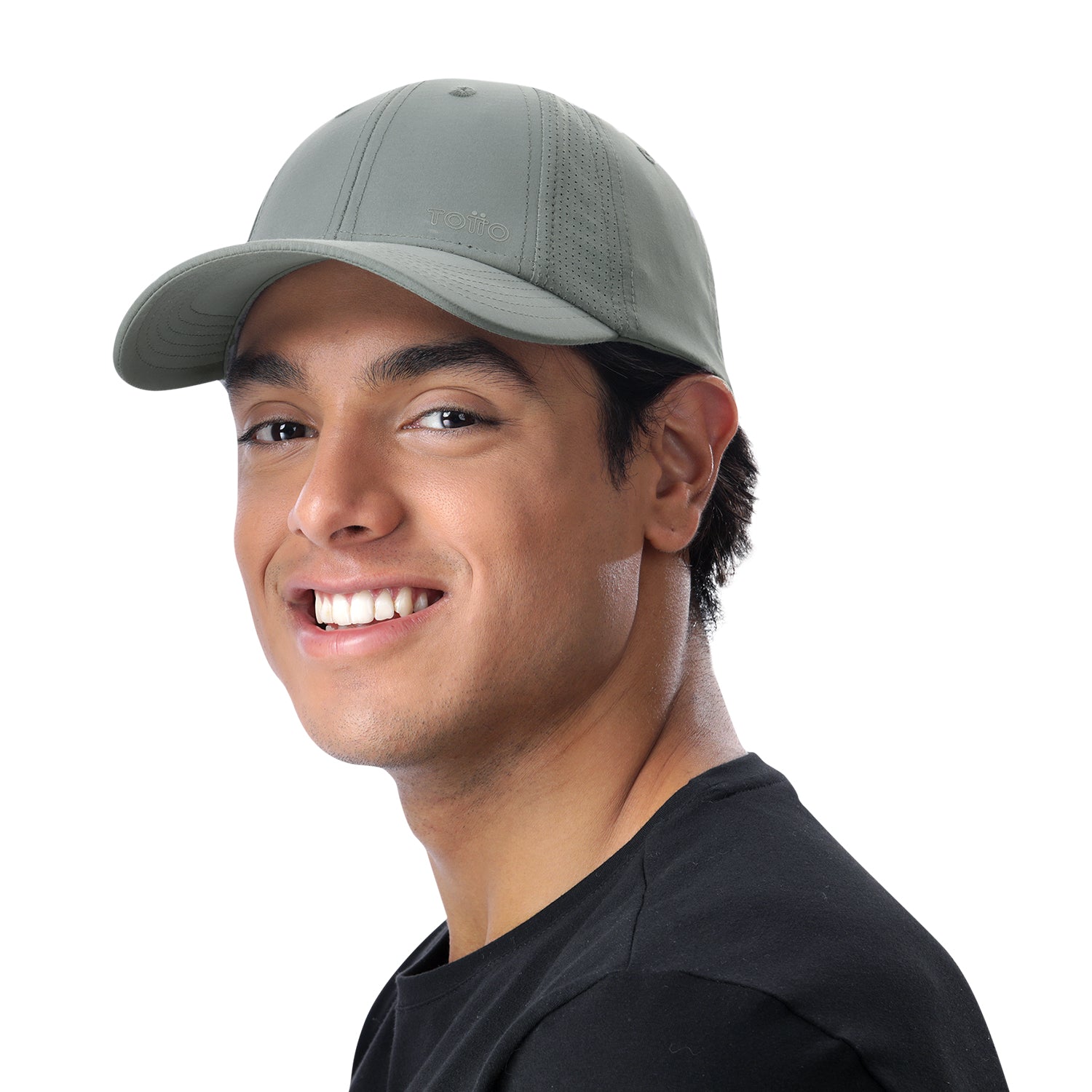 Gorra Beisbolera Splity con Filtro UV Gris
