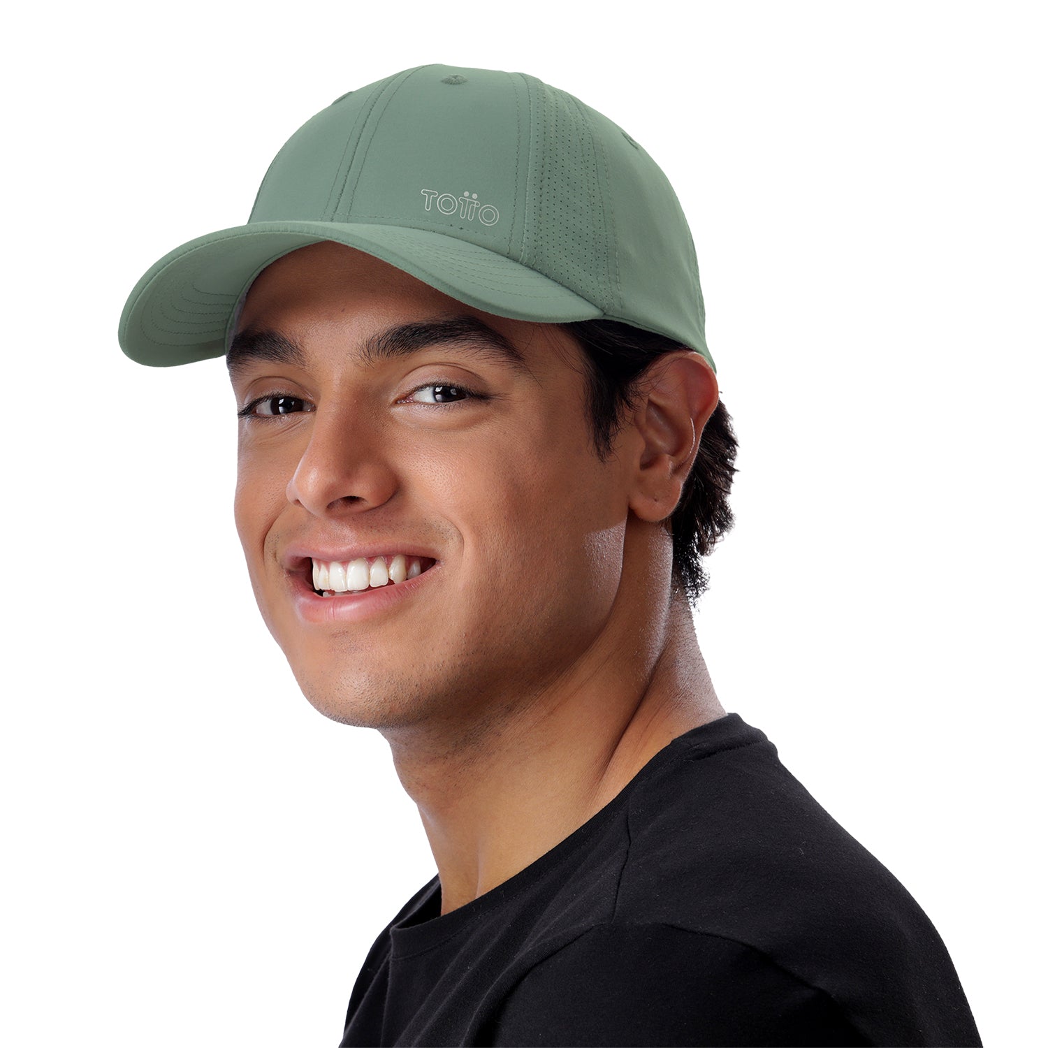 Gorra Beisbolera Splity con Filtro UV Verde