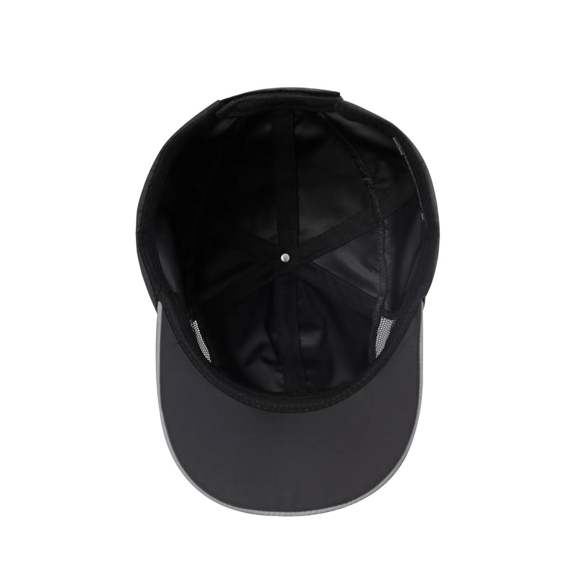 Gorra Beisbolera Ciclyng Negra