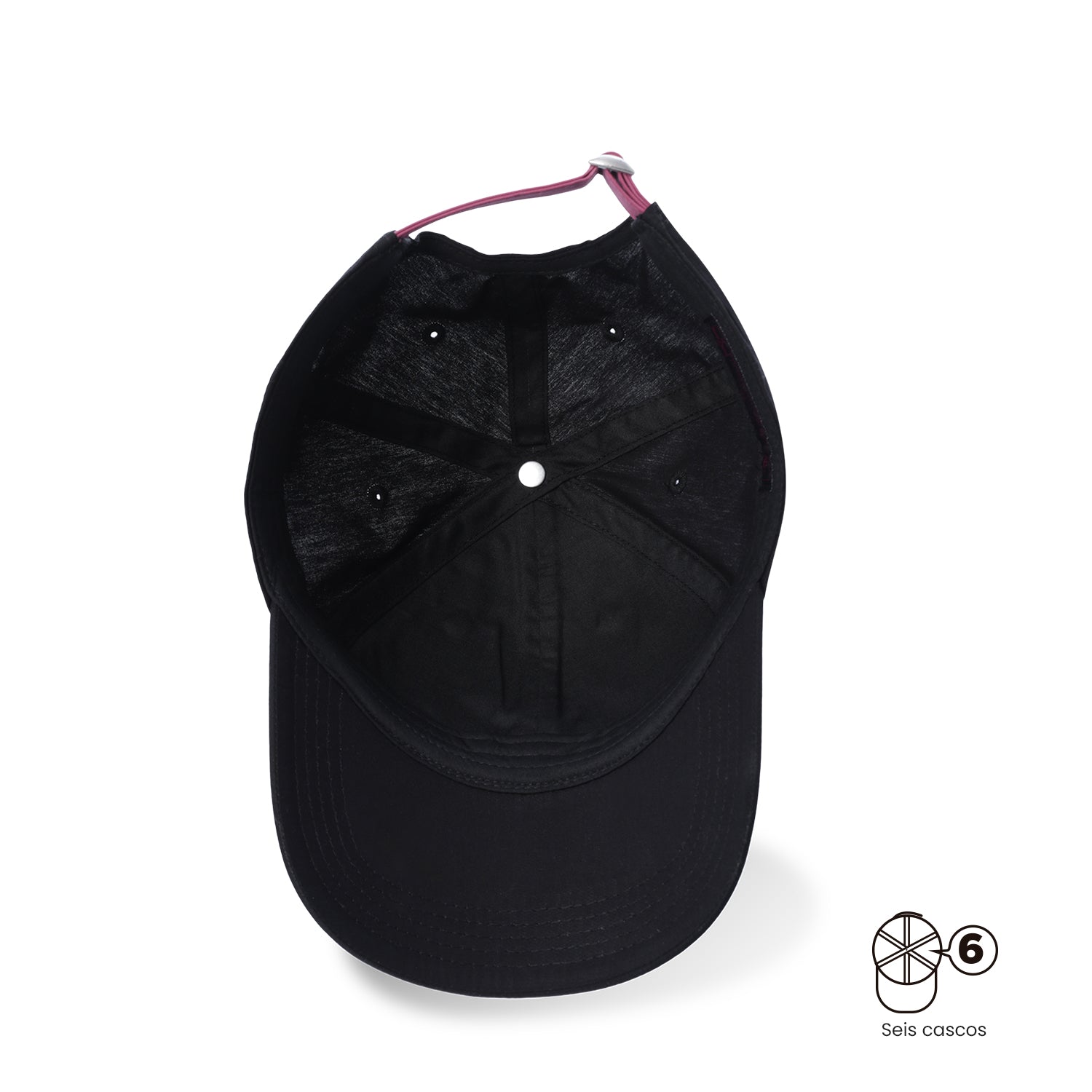Gorra Beisbolera Forsitia 2.0 con Filtro UV Negro