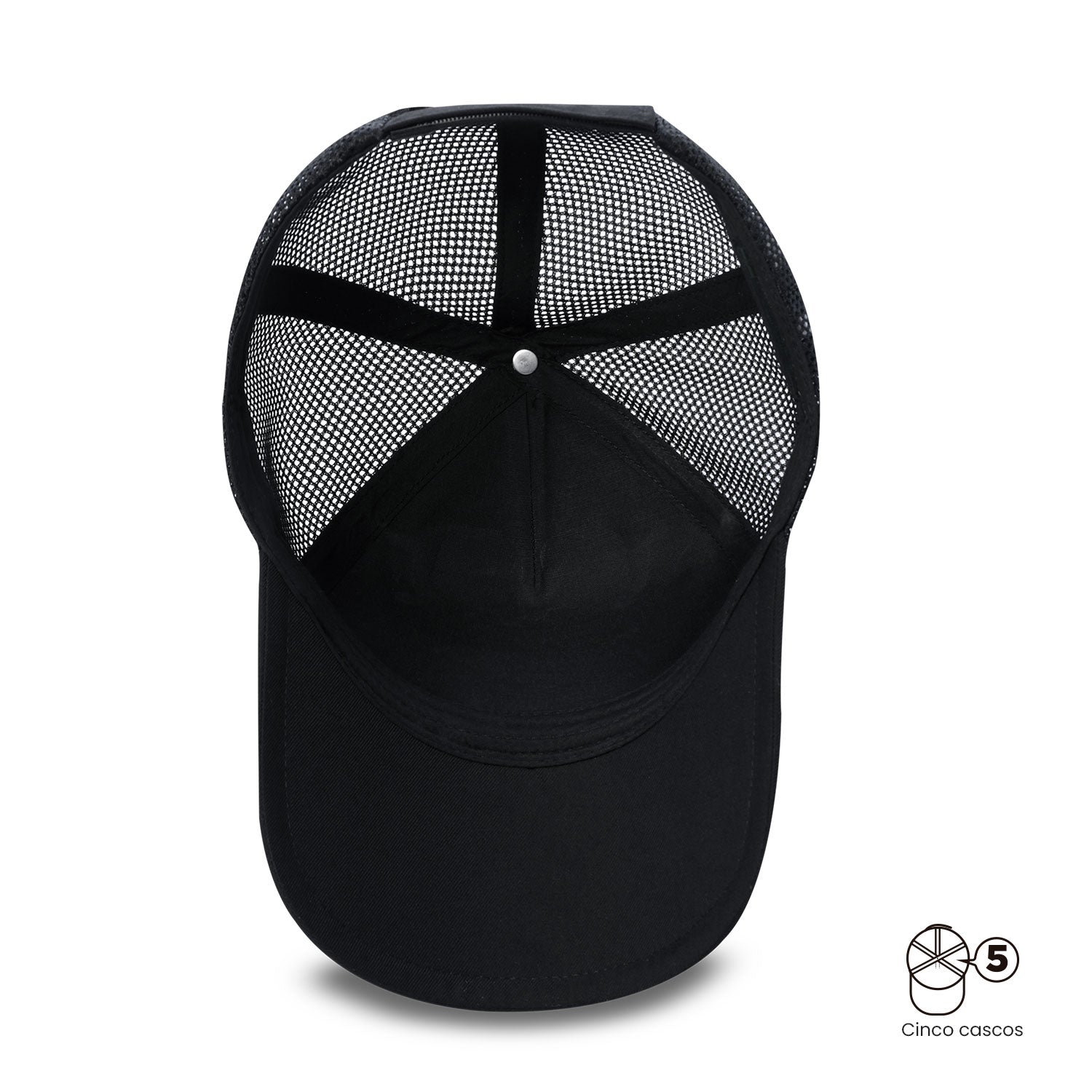 Gorra Camionera Lonty color Negro