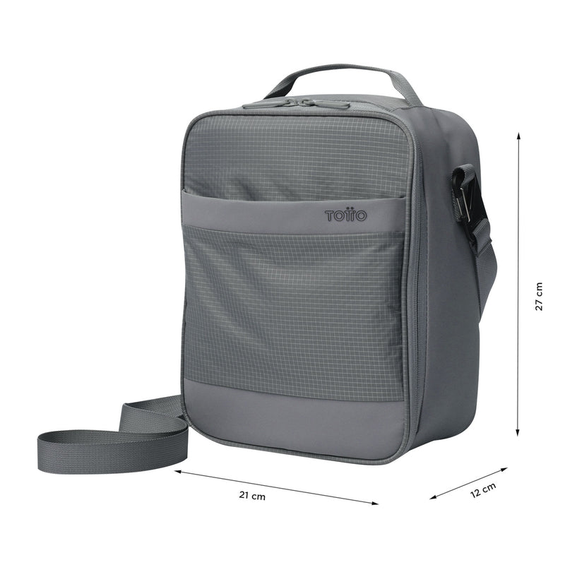 Lonchera Ejecutiva Dual 1 Térmica Gris