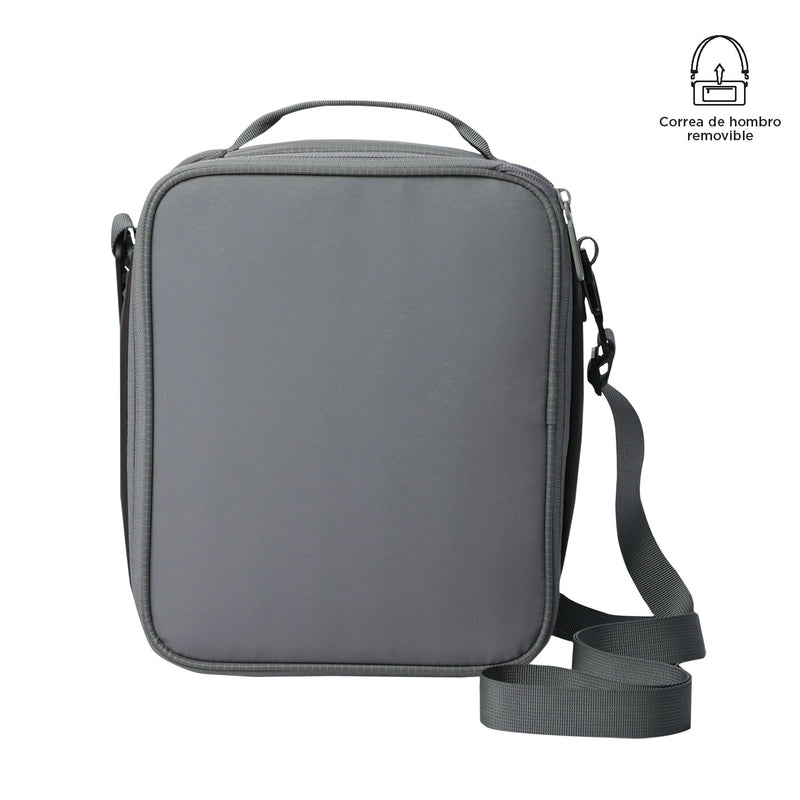 Lonchera Ejecutiva Dual 3 Térmica Gris