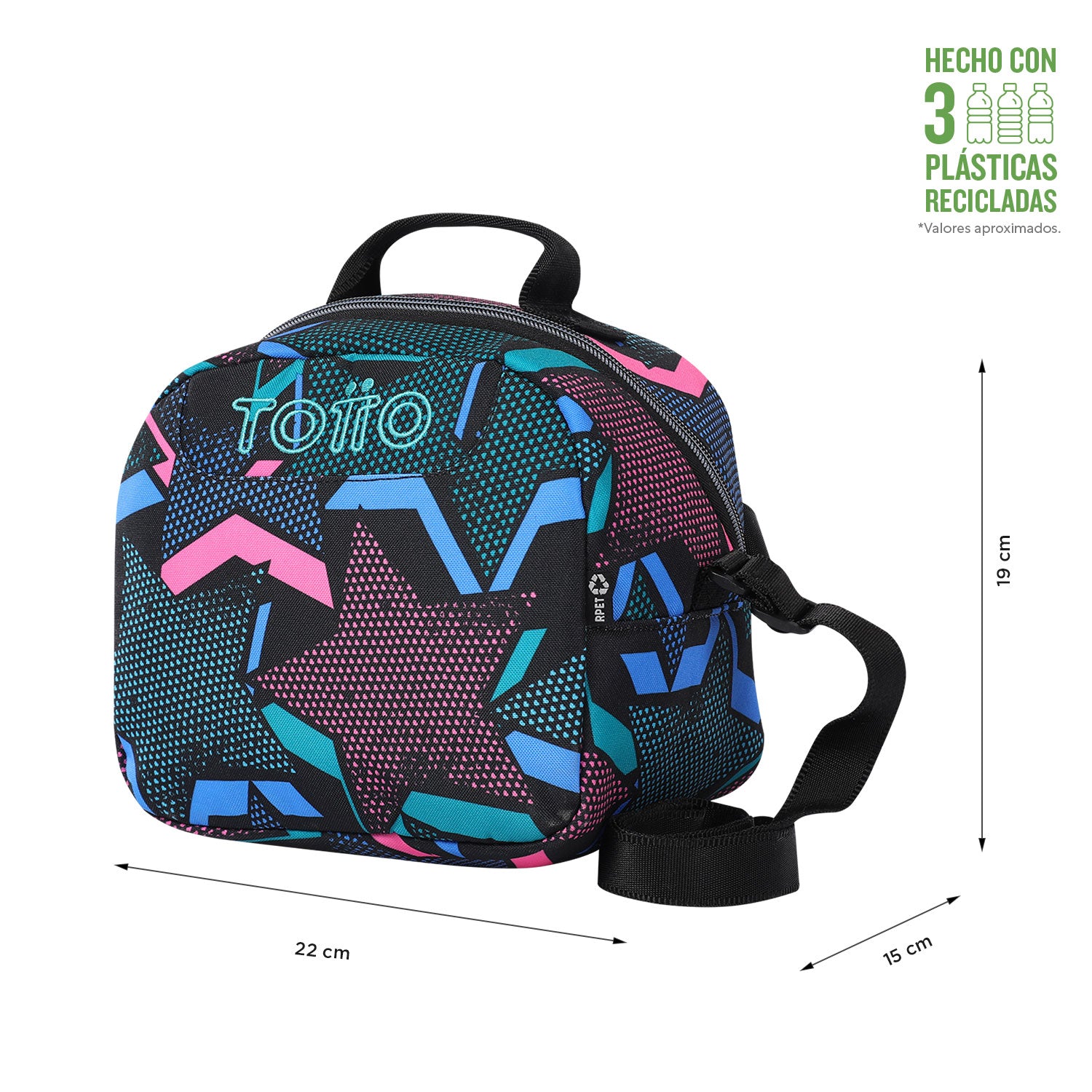 Lonchera Borrador - Color: Estampado