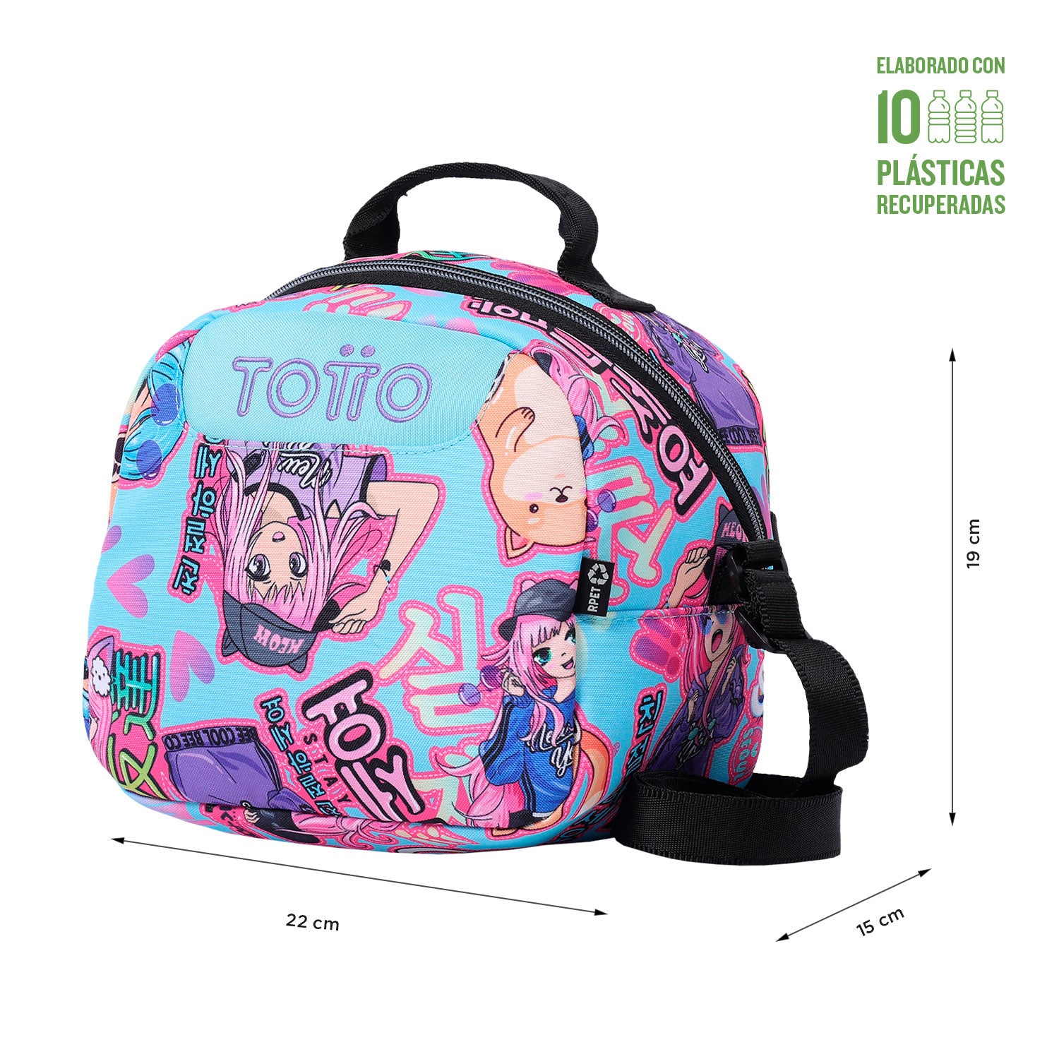 Lonchera Borrador - Color: Estampado