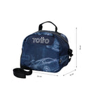 Lonchera con Aislamiento Térmico Borrador Azul