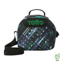 Lonchera con Aislamiento Térmico Borrador Negra