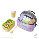 Lonchera Térmica para Mujer Borrador Glitter Mediano Rosada