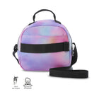 Lonchera Térmica para Mujer Borrador Glitter Mediano Rosada