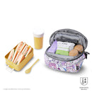 Lonchera Térmica para Mujer Borrador Glitter Mediano Rosada