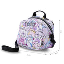 Lonchera Térmica para Mujer Borrador Glitter Mediano Rosada