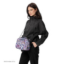 Lonchera Térmica para Mujer Borrador Glitter Mediano Rosada