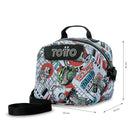 Lonchera Térmica para Hombre Borrador Mediano Gris