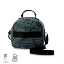 Lonchera Térmica para Hombre Borrador Mediano Gris