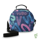 Lonchera Térmica para Mujer Borrador Mediano Azul