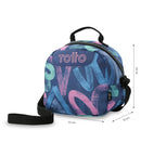 Lonchera Térmica para Mujer Borrador Mediano Azul