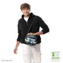 Lonchera Térmica para Hombre Borrador Mediano Negra