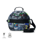 Lonchera Térmica para Hombre Borrador Mediano Negra