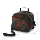 Lonchera Térmica para Hombre Borrador Mediano Negra