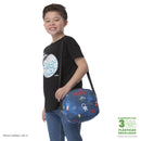 Lonchera Térmica para Hombre Borrador Mediano Azul