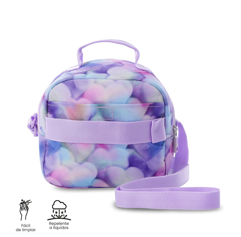 Lonchera Térmica para Mujer Borrador Mediano Morada