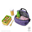 Lonchera Térmica para Mujer Borrador Mediano Morada