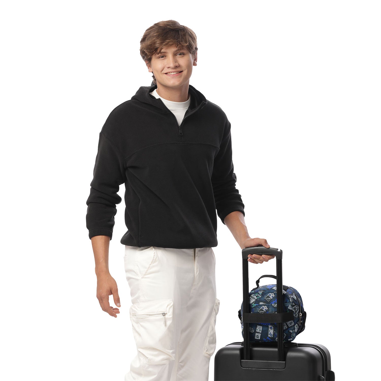 Lonchera Térmica para Hombre Borrador Mediano Azul