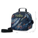 Lonchera Térmica para Hombre Borrador Mediano Azul