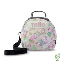 Lonchera Térmica para Mujer Borrador Mediano Blanca