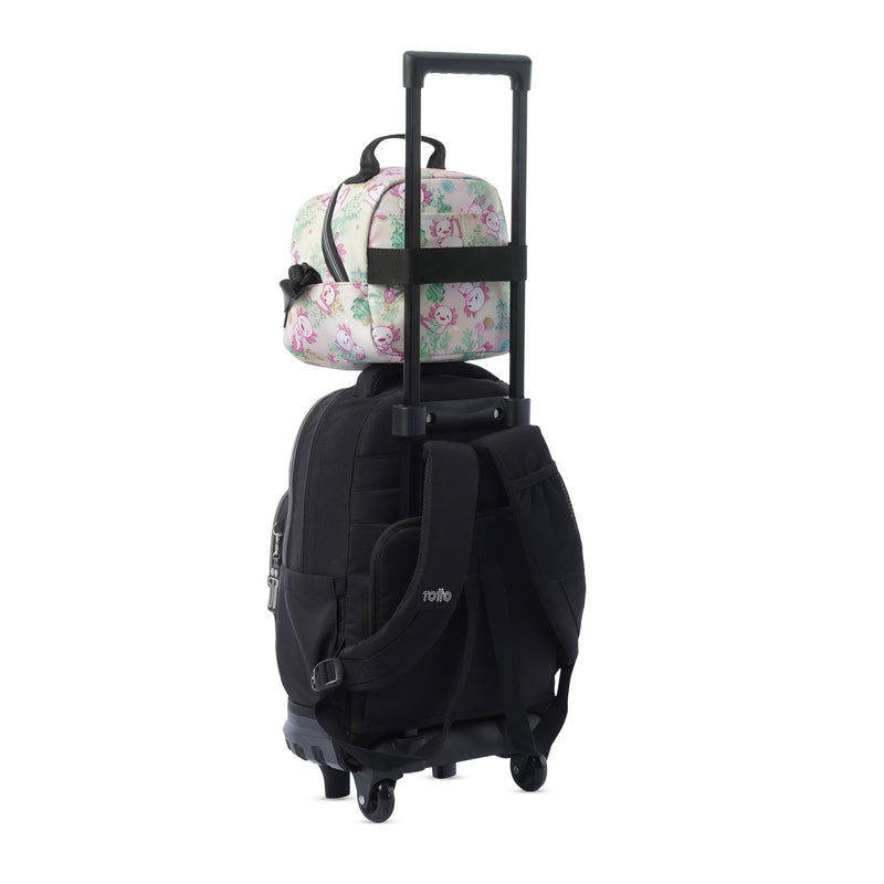 Lonchera Térmica para Mujer Borrador Mediano Blanca